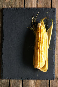 Corn over slate