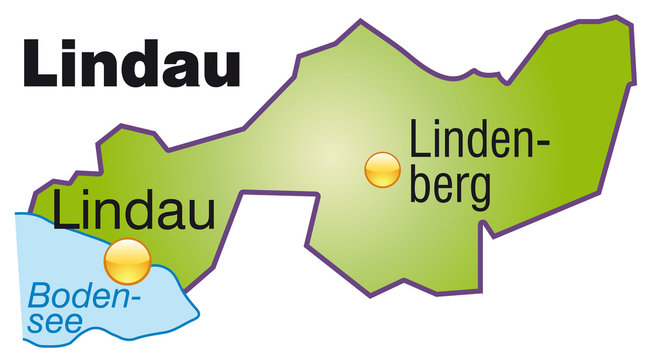 Karte von Lindau