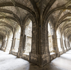 Obraz premium Narbonne (France), cathedral cloister
