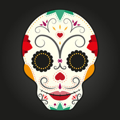 Skull. Day of the Dead