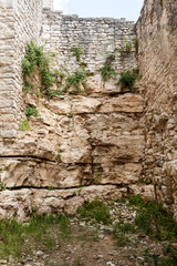 Obraz premium Mauer in der Burgruine