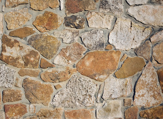 Fieldstone Wall Background