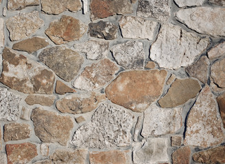 Fieldstone Wall Background