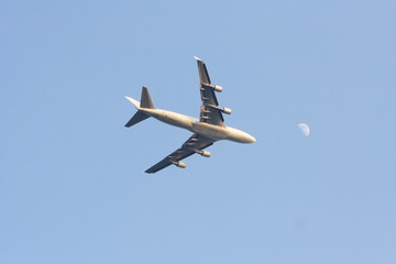 Passenger Airliner flying