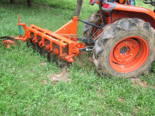Obraz premium Old tractor