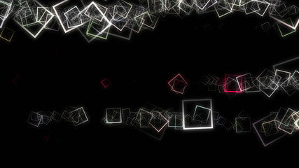 fantastic abstract square background design illustration