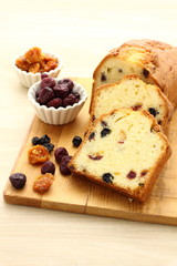 フルーツパウンドケーキ