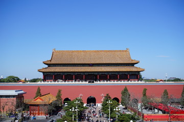Fototapeta premium The Forbidden City in Beijing
