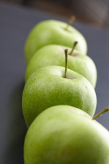 green apples