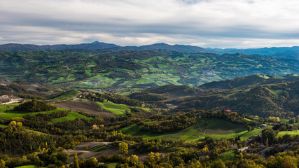 Colline in autunno