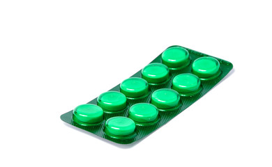 Packings of pills and capsules medicines