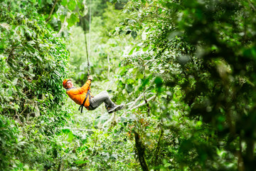 Flying Trough Ecuadorian Rainforest