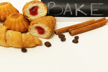cinnamon muffins baked croissants