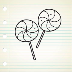 lollipop doodle