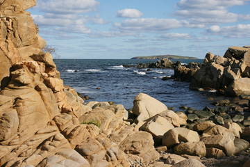 Fototapeta na wymiar rocks and island 3
