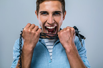 Concept for stylish young man