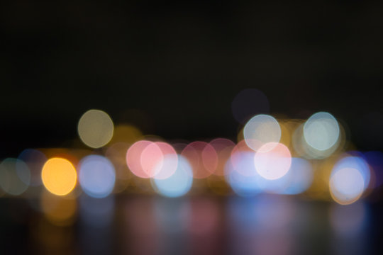 Soft Focus Night Light Bokeh © krohnet