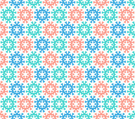 Christmas pattern on paper or fabric