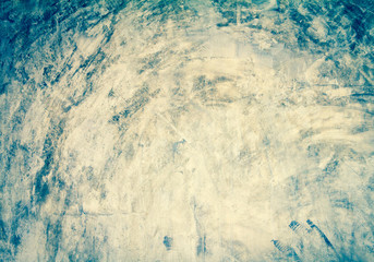 retro color tone of Grungy dirt cement wall textured background