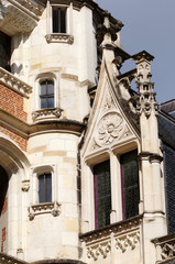 Fototapeta na wymiar détail du Château Royal de Blois