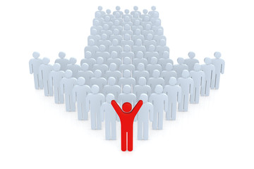 People Form Up in Arrow