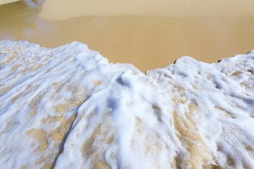 sandy sea beach