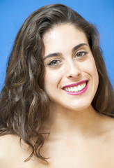 Obraz premium Portrait of Beautiful Young Woman