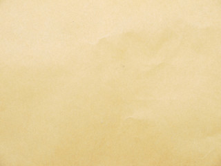 Old vintage yellow paper texture or background