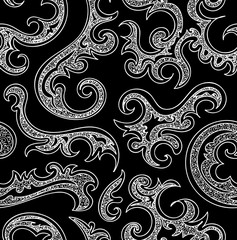Fototapeta premium Abstract decorative wall paper vector background. Endless texture