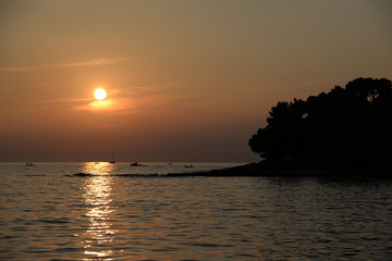 Abend bei Rovinj