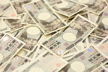 お金イメージ　一万円札