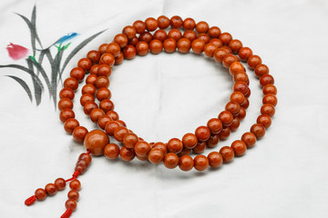 South red agate chaplet   Necklace