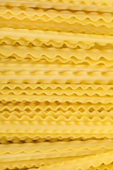 raw pasta background close up