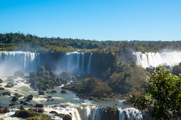 Fototapeta premium Iguazu waterfalls in South America