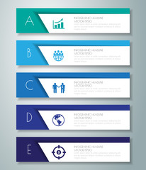 Design flat shadow template banners /graphic or website .Vector/