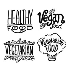vegetarian logotype