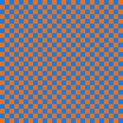 cloth seamless pattern orange and blue