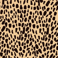 Leopard animal seamless skin - vector © nataliafrei