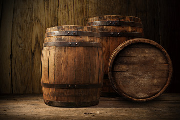 background of barrel