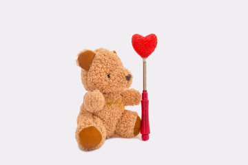 Teddy Bear with red heart