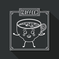 Coffee design , vector illustration