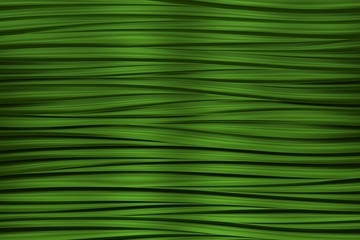 background of green 3d abstract waves