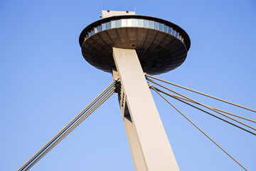 Most SNP bridge in Bratislava