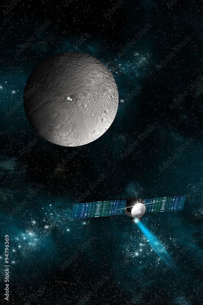 Poster ceres.v - elements of this image furnished by nasa.