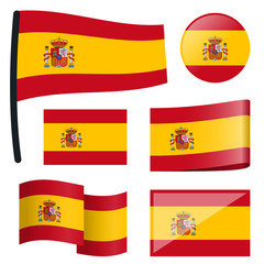 collection flags Spain