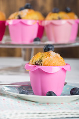 Wild blueberry muffins