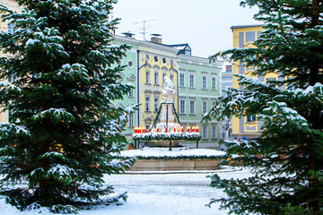 Square in Passau Germany