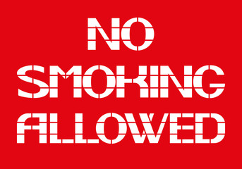 No smoking allowed