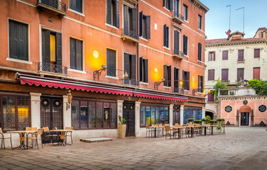 Fototapeta premium Trattoria wenecka