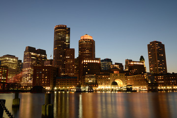 Fototapeta na wymiar Boston Skyline